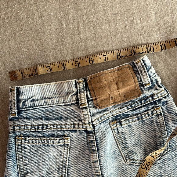 Vintage 80’s Acid Wash Jean Skirt - Picture 5 of 6